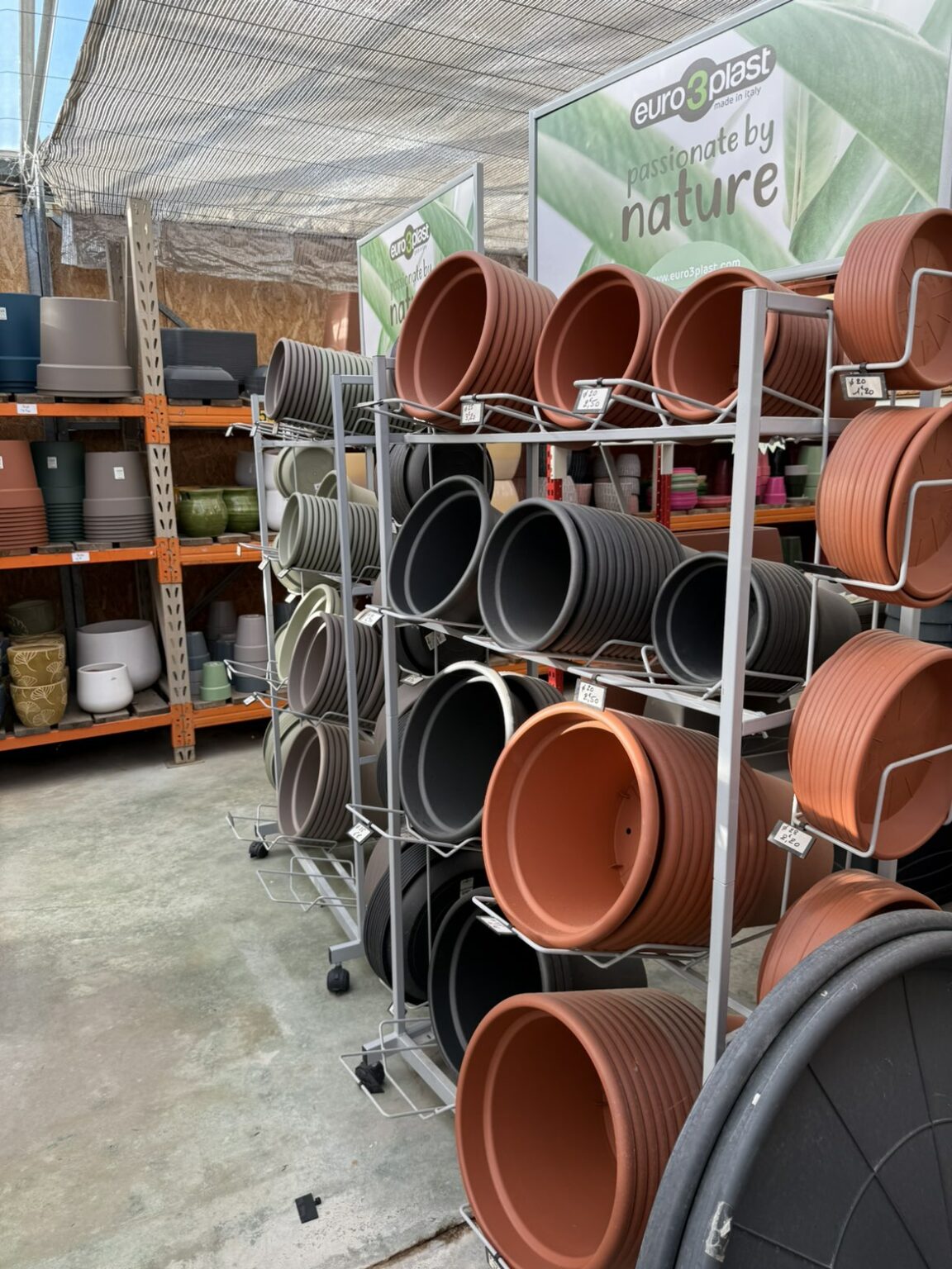Pots de fleurs